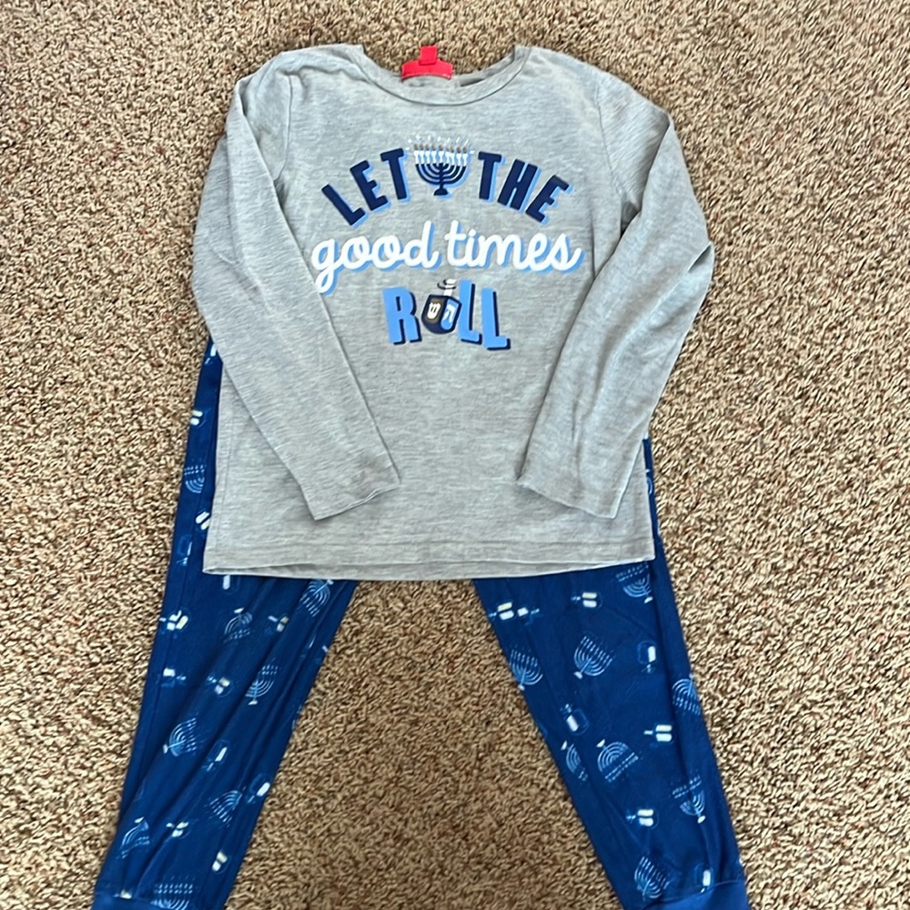 Youth Hanukkah PJ set
